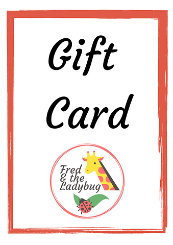 "Fred and the Ladybug" Gift Card